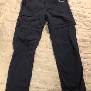 Columbia Sportswear kids small )8-10) convertible hiking pants. New without tags